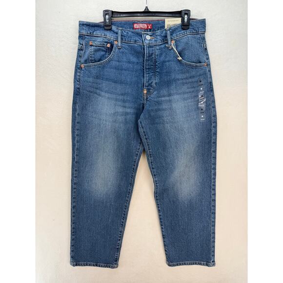 LUCKY BRAND X GOLD RUSH SERIES RARE 33X30 MENS TAPER JEANS VINTAGE STYLE